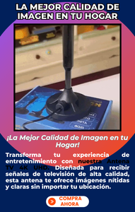 Antena de Televisión Digital Interna HD