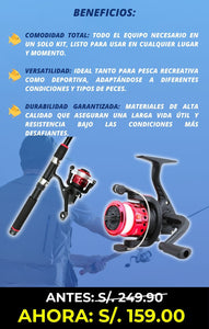 Kit de pesca profesional