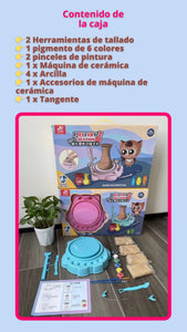 Máquina de Cerámica y pintura para Niños