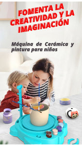 Máquina de Cerámica y pintura para Niños