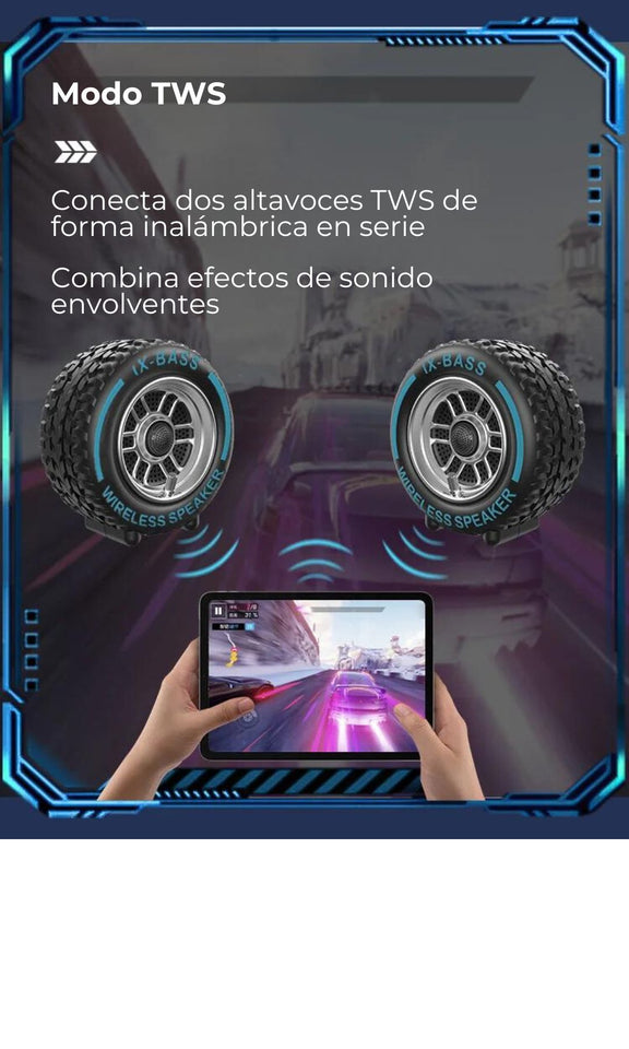 Parlante Neumático Formula 1