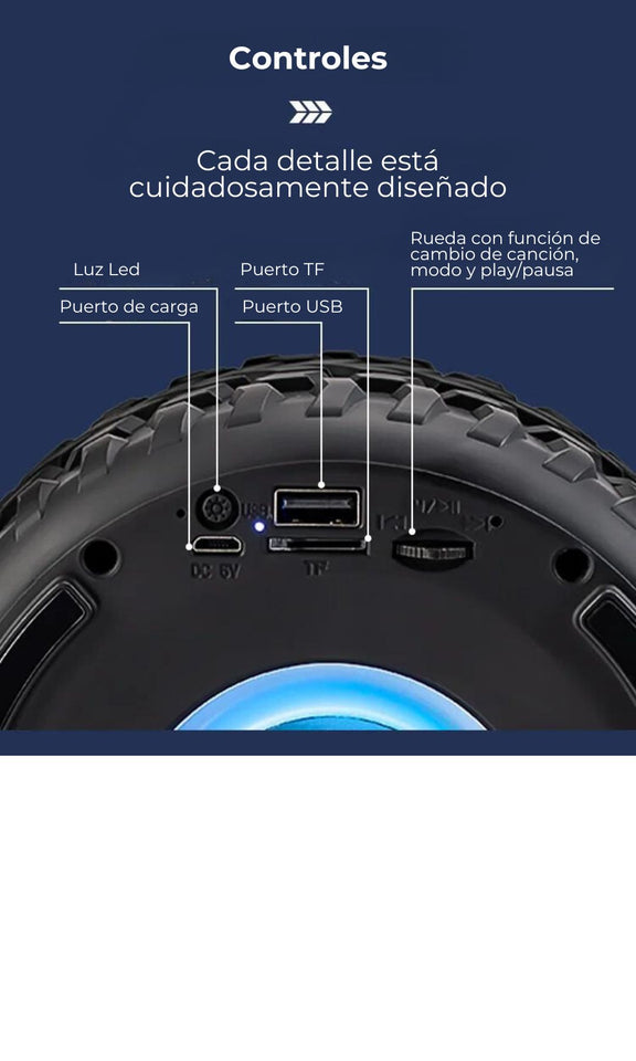 Parlante Neumático Formula 1